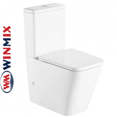 Унітаз-компакт Winmix PREMIUM QUADRO 0401-T1 610*365*825mm, система змиву TORNADO 1.0 Киев