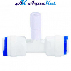 Трійник Aquakut QC-Т-QC, 1/4"QC-1/4"Т-1/4"QC, (QC-7511) Киев