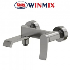 Змішувач для ванни короткий ніс Winmix Premiun Dali EURO Graphite (Chr-009), Польща Первомайськ