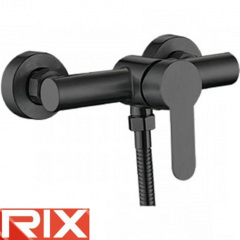 Змішувач для душкабіни Rix DAX-003 BLACK, SUS304 з нержавіючої сталі Кременчуг