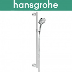 Душовий набір зі стійкою Hansgrohe (art 26323000) Raindance Select S 120 3jet EcoSmart, Хром Фастов