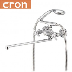 Змішувач для ванни довгий ніс Cron Teorema EURO (Chr-140) Київ