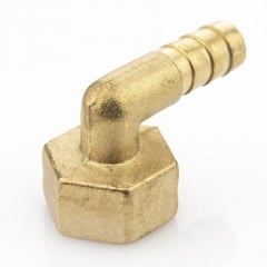 Штуцер під шланг з різьбленням, кутовий 1/2"В(15)*10, Дніпро Київ