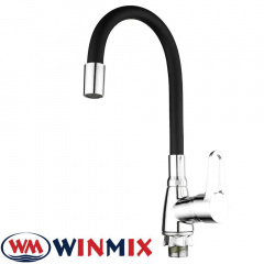 Змішувач для кухні Вухо без підведення, рефлекторний Winmix Elba Nut REFLECTOR Black (Chr-014), Польща Чугуїв
