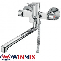 Змішувач для ванни довгий ніс Winmix Davis Euro (Chr-006), Польща Виноградов
