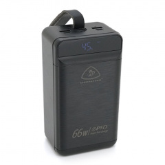 Повербанк Powerbank LIONPATTON L46, 60000mAh, QC3.0, MicroUSB, Type-C, Lighting, 3xUSB, Black, Box Івано-Франківськ