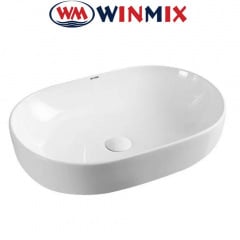 Раковина (умивальник) накладна Winmix Premium ELLIPSE-0105 600*400*150mm (біла) Вышгород