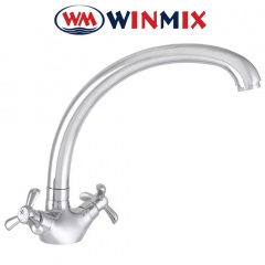 Змішувач для кухні вухо Winmix Vega NUT (Chr-273), Польща Тернопіль