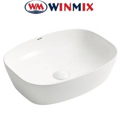 Раковина (умивальник) накладна Winmix Premium DIVERSE-0109 500*380*140mm (біла) Днепр