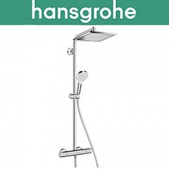 Душова система з термостатом Hansgrohe (art 27271000) Crometta E 240 1jet Showerpipe, Хром Киев