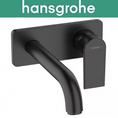 Змішувач Hansgrohe (art 71578670) для раковини одноважільний, Vernis Shape, Чорний мат Дніпро
