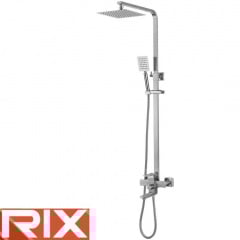 Душова колона із змішувачем Rix KUB-009-J SUS304 із нержавіючої сталі Київ