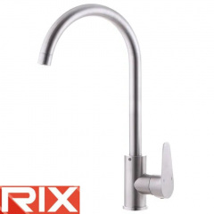 Змішувач для кухні Вухо Rix FOX (Chr-011), SUS304 з нержавіючої сталі Коростень