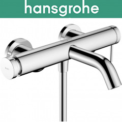 Змішувач Hansgrohe (art 73422000) для ванни Tecturis S, одноважільний, для відкритого монтажу, Хром. Васильков