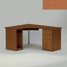 Компьютерный стол Компанит СУ-9 1500х1250х736 мм яблоня