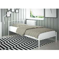 Ліжко Віола-міні Tenero 80х190 см односпальне з узголів'ям на ніжках металеве