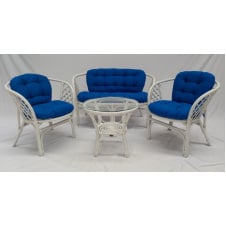 Мебель из ротанга Багама Cruzo из ротанга два кресла софа с журнальным столиком