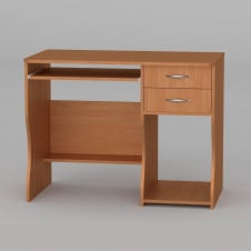 Комп'ютерний стіл Компаніт СКМ-7 1000х550х766 мм вільха