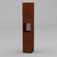 Книжкова шафа Компаніт КШ-10 1950x366x350 мм яблуня