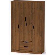 Прихожая Компанит Любовь шкаф четырехдверный дсп орех
