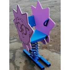 Детская качели-качалка Dali Ежик №842 на пружине