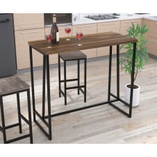 Барный стол BS-125 Loft-Design прямоугольный дсп орех-модена