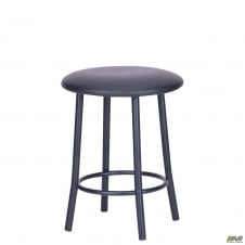 Кухонный табурет AMF Талли мягкое сидение металлический каркас черный