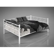 Двуспальная кровать-160 Амарант Тенеро 160х190 см металлическая