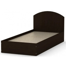 Односпальне ліжко-90х200 см Компаніт дсп венге