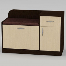 Тумба под обувь Компанит ТО-4 978х380х662 мм венге