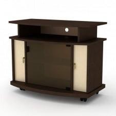 Тумба під ТВ Компаніт Америка 855x640x420 венге