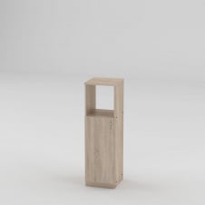 Книжный шкаф Компанит КШ-16 1200x370x354 мм дуб сонома