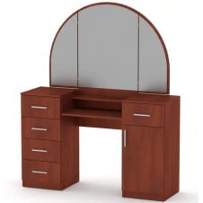 Туалетний столик Компаніт Трюмо-5 1400х1700х420 мм яблуко