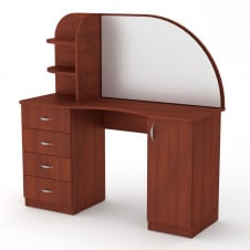 Туалетний столик Компанит Трюмо-6 1300х1300х460 мм дсп яблуко