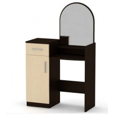 Туалетный столик с зеркалом Компанит Трюмо-1 дсп венге