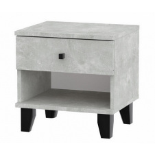 Тумбочка ПКТ-10 Компанит 400х400х340 мм дсп cерая-ателье