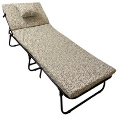 Раскладушка с матрасом 6 см М-60 Vista кровать 187х75 см с подушечкой Киев