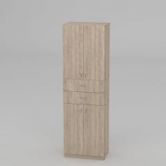 Книжный шкаф Компанит КШ-11 1950x600x366 мм дуб сонома Доманёвка