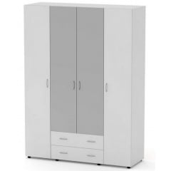 Шкаф-7 Компанит лдсп альба-белый Николаев