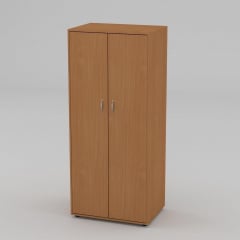 Двухдверный Шкаф-2 Компанит 1826x785x550 мм цвет дсп бук для одежды в спальне в офисе Доманёвка