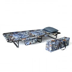 Раскладушка туристическая Компакт-камыш Vitan 1950х720 мм разборная для кемпинга походная Ирпень