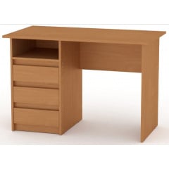 Письменный стол Декан Компанит 1100х600 мм с тумбочкой из дсп бук Киев