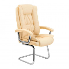 Офисное конференц-кресло Richman Калифорния-CF хром бежевое Прилуки