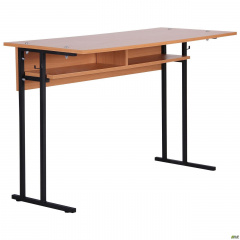 Парта двомісна АМФ Учнівська 1200х500х760 мм з полицею 6-я ростова група Чернівці