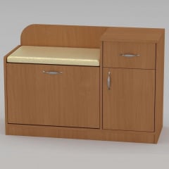 Тумба під взуття Компаніт ТО-4 978х380х662 мм бук Кам'янець-Подільський