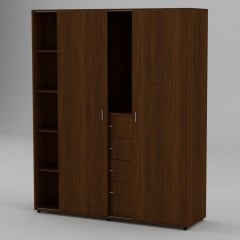 Прихожая Компанит Ангелина 1600х1950х448 мм орех Киев