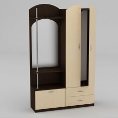 Прихожі Компаніт Валентина 1200х2000х375 мм венге Луцьк