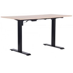 Регульований стіл письмовий Like AMF металева база чорна Первомайск