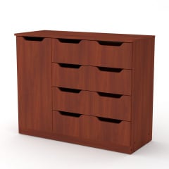 Комод 4+1М Компанит дсп яблоня Шепетовка