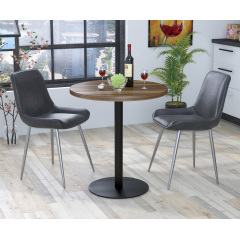 Стол обеденный BS-450 Loft-Design круглый D-70 см орех-модена Белая Церковь